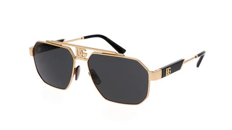 dolce gabbana sonnenbrille herren gold akzente|Sonnenbrille Dark Sicily in Gold für Herren .